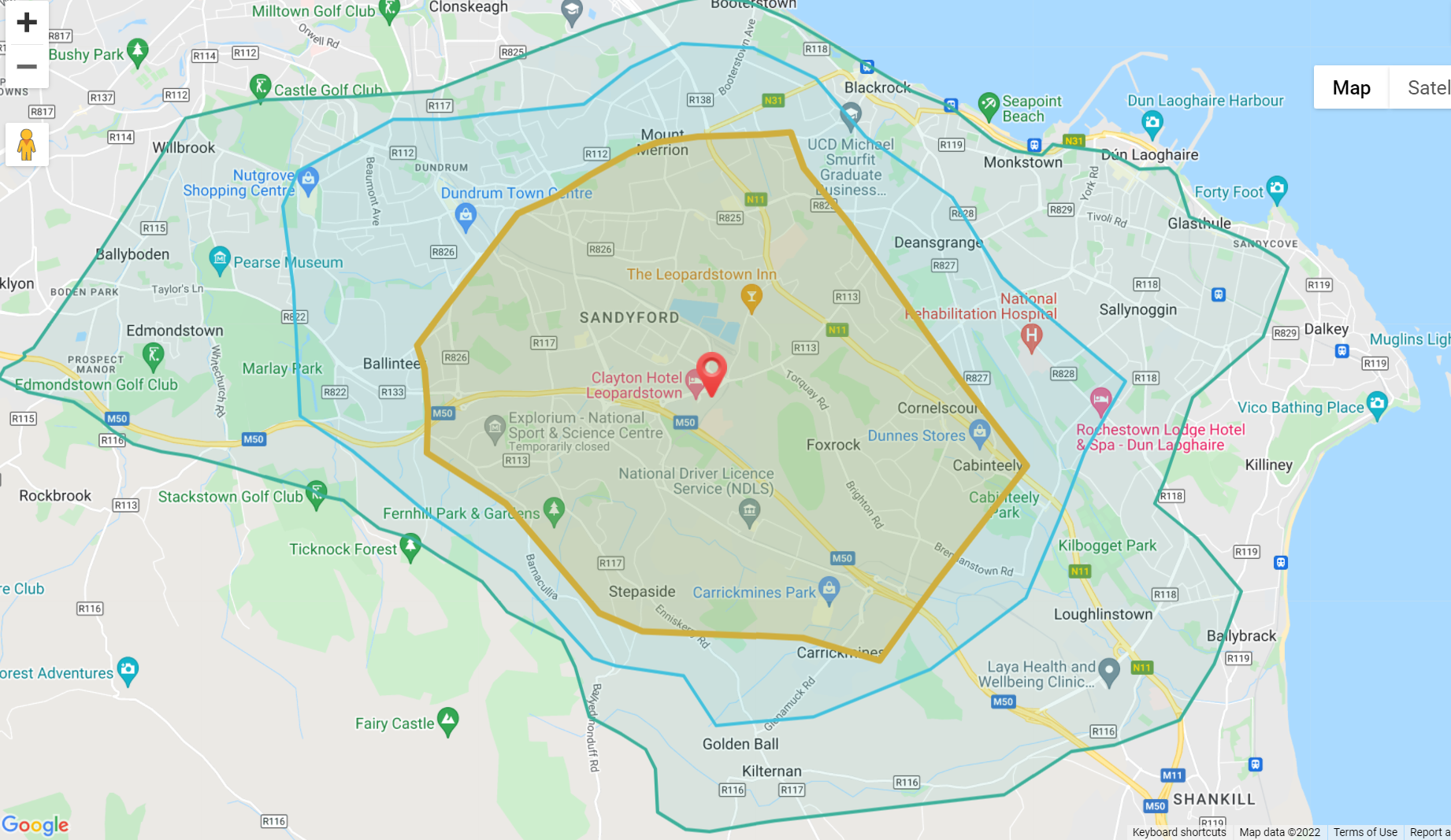 New Delivery Zones